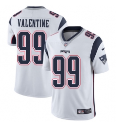 Youth Nike New England Patriots #99 Vincent Valentine White Vapor Untouchable Limited Player NFL Jersey