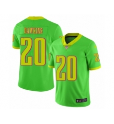 Women's Philadelphia Eagles #20 Brian Dawkins Limited Green City Edition Football Jersey