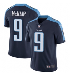 Youth Nike Tennessee Titans #9 Steve McNair Elite Navy Blue Alternate NFL Jersey