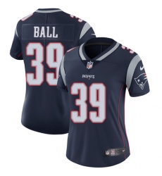 Women's Nike New England Patriots #39 Montee Ball Navy Blue Team Color Vapor Untouchable Limited Player NFL Jersey
