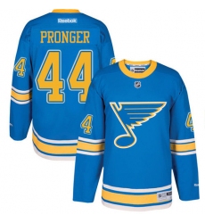 Youth Reebok St. Louis Blues #44 Chris Pronger Authentic Blue 2017 Winter Classic NHL Jersey