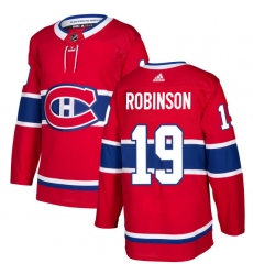 Youth Adidas Montreal Canadiens #19 Larry Robinson Premier Red Home NHL Jersey
