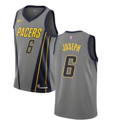 Women's Nike Indiana Pacers #6 Cory Joseph Swingman Gray NBA Jersey - City Edition