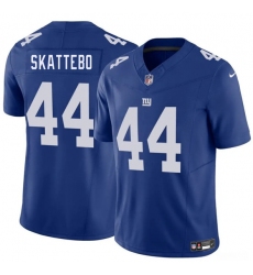 Men's New York Giants #44 Cam Skattebo Blue 2025 Draft F.U.S.E. Vapor Untouchable Limited Football Stitched Jersey