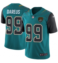 Men's Nike Jacksonville Jaguars #99 Marcell Dareus Teal Green Team Color Vapor Untouchable Limited Player NFL Jersey