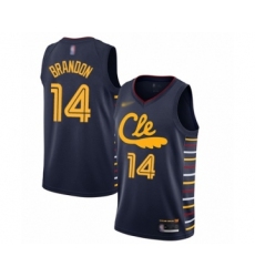 Women's Cleveland Cavaliers #14 Terrell Brandon Swingman Navy Basketball Jersey - 2019 20 City Edition