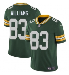 Men's Green Bay Packers #83 Savion Williams Green 2025 Draft Vapor Untouchable Limited Football Stitched Jersey