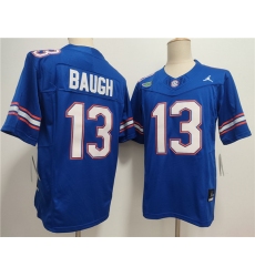 Men's Florida Gators #13 Jadan Baugh Royal F.U.S.E. Stitched Jersey