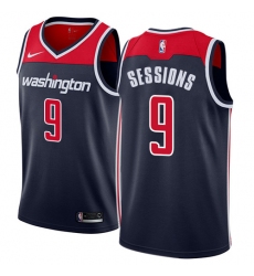 Youth Nike Washington Wizards #9 Ramon Sessions Swingman Navy Blue NBA Jersey Statement Edition