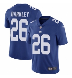 Men's Nike New York Giants #26 Saquon Barkley Royal Blue Team Color Vapor Untouchable Limited Player NFL Jersey Men's Nike New York Giants #26 Saquon Barkley Royal Blue Team Color Vapor Untouchable Limited Player NFL Jersey