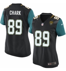 Women's Nike Jacksonville Jaguars #89 DJ Chark Game Black Alternate NFL Jersey