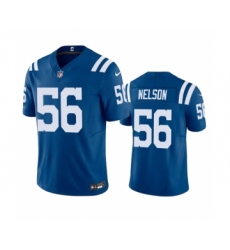 Men's Indianapolis Colts #56 Quenton Nelson White 2023 F.U.S.E Vapor Untouchable Stitched Football Jersey