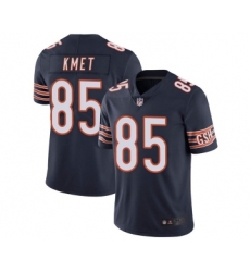 Men's Chicago Bears #85 Cole Kmet Navy Vapor untouchable Limited Stitched NFL Jersey