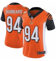 Women's Nike Cincinnati Bengals #94 Sam Hubbard Orange Alternate Vapor Untouchable Elite Player NFL Jersey