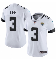 Women's Nike Jacksonville Jaguars #3 Tanner Lee White Vapor Untouchable Elite Player NFL Jersey