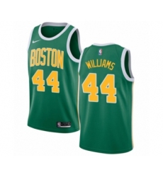 Women's Nike Boston Celtics #44 Robert Williams Green Swingman Jersey - Earned Edition