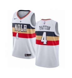 Youth Nike New Orleans Pelicans #4 Elfrid Payton White Swingman Jersey - Earned Edition