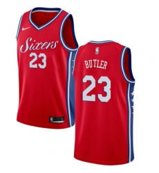 Youth Nike Philadelphia 76ers #23 Jimmy Butler Swingman Red NBA Jersey Statement Edition