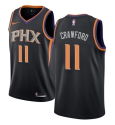 Youth Nike Phoenix Suns #11 Jamal Crawford Swingman Black NBA Jersey Statement Edition