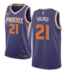 Youth Nike Phoenix Suns #21 Richaun Holmes Swingman Purple NBA Jersey - Icon Edition