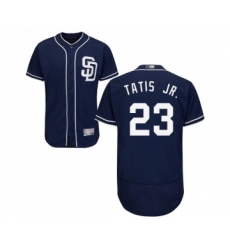 Men's San Diego Padres #23 Fernando Tatis Jr. Navy Blue Alternate Flex Base Authentic Collection Baseball Jersey