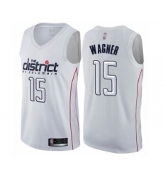 Women's Washington Wizards #15 Moritz Wagner Swingman White Basketball Jersey - City Edition