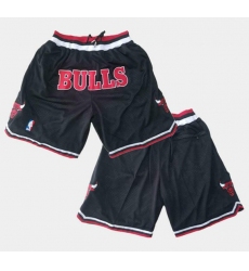 Men's Chicago Bulls Black Shorts
