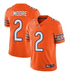 Men's Chicago Bears #2 D.J. Moore Orange Vapor Untouchable Stitched Football Jersey Men's Chicago Bears #2 D.J. Moore Orange Vapor Untouchable Stitched Football Jersey
