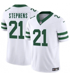 Men's New York Jets #21 Brandon Stephens White 2025 F.U.S.E. Vapor Untouchable Limited Football Stitched Jersey Men's New York Jets #21 Brandon Stephens White 2025 F.U.S.E. Vapor Untouchable Limited Football Stitched Jersey