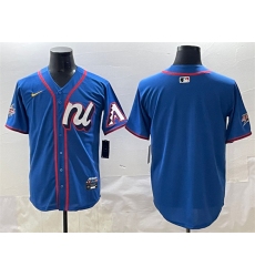 Men's National League Arizona Diamondbacks Blank Blue 2025 All-Star Edition Limited Stitched Baseball Jersey