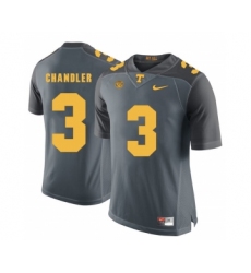 Tennessee Volunteers 3 White Ty Chandler Gray College Football Jersey
