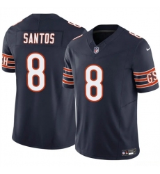 Men's Chicago Bears #8 Cairo Santos Navy 2025 F.U.S.E. Vapor Untouchable Limited Stitched Football Jersey