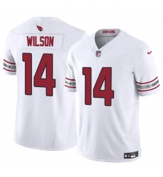 Men's Arizona Cardinals #14 Michael Wilson White 2025 F.U.S.E. Vapor Untouchable Limited Football Stitched Jersey