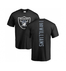 Football Oakland Raiders #16 Tyrell Williams Black Backer T-Shirt