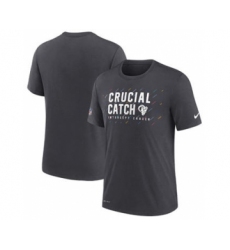 Men's Los Angeles Rams Charcoal 2021 Crucial Catch Performance T-Shirt