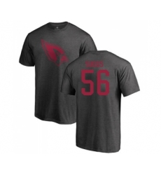 Football Arizona Cardinals #56 Terrell Suggs Ash One Color T-Shirt