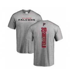 Football Atlanta Falcons #20 Kendall Sheffield Ash Backer T-Shirt