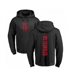 Basketball Houston Rockets #19 Tyson Chandler Black One Color Backer Pullover Hoodie