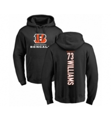 Football Cincinnati Bengals #73 Jonah Williams Black Backer Pullover Hoodie