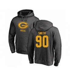 Football Green Bay Packers #90 Za'Darius Smith Ash One Color Pullover Hoodie