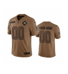 Men's Nike Las Vegas Raiders #10 Jimmy Garoppolo 2023 Brown Salute To Service Limited Football Stitched Jersey