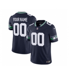 Men's Nike Seattle Seahawks Active Player Custom 2023 F.U.S.E. Navy Limited Football Stitched Jersey