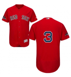 Men's Majestic Boston Red Sox #5 Nomar Garciaparra Navy Blue Alternate Flex Base Authentic Collection 2018 World Series Champions MLB Jersey