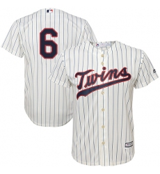 Youth Majestic Minnesota Twins #6 Tony Oliva Authentic Cream Alternate Cool Base MLB Jersey