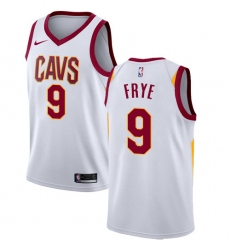 Youth Nike Cleveland Cavaliers #9 Channing Frye Swingman White NBA Jersey - Association Edition