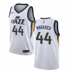 Women's Nike Utah Jazz #44 Pete Maravich Swingman NBA Jersey - Association Edition
