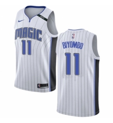 Youth Nike Orlando Magic #11 Bismack Biyombo Swingman NBA Jersey - Association Edition