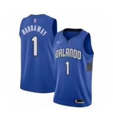 Youth Orlando Magic #1 Penny Hardaway Swingman Blue Finished Basketball Jersey - Statement Edition