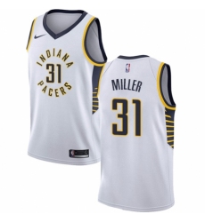 Women's Nike Indiana Pacers #31 Reggie Miller Swingman White NBA Jersey - Association Edition