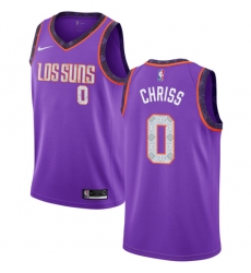 Youth Nike Phoenix Suns #0 Marquese Chriss Swingman Purple NBA Jersey - 2018  19 City Edition